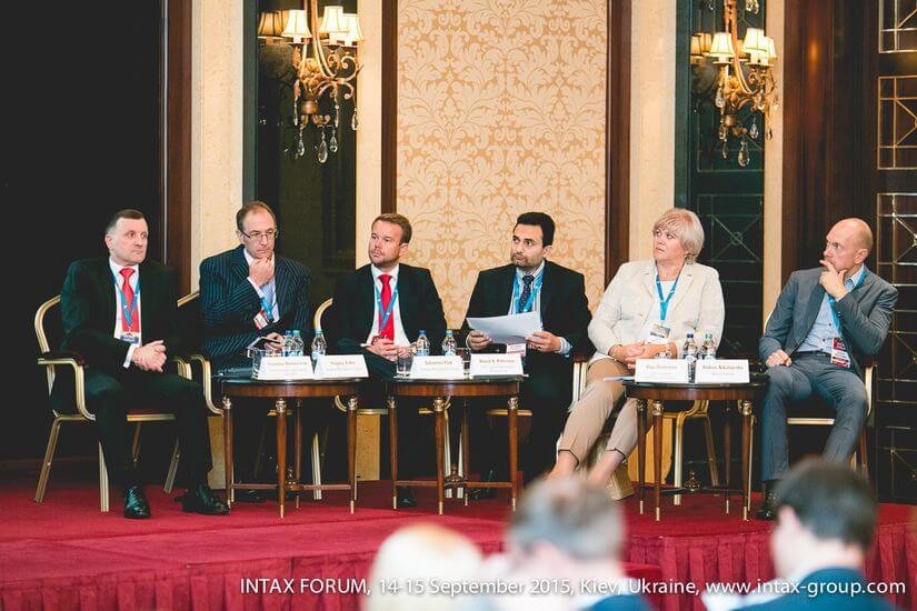 Participation in the INTAX FORUM 2015, Kiev