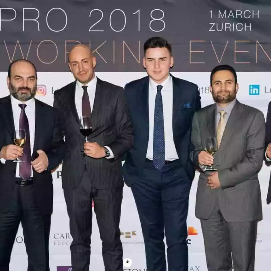 Участие в мероприятии LuxPro Networking Event в марте 2018г., в Цюрихе