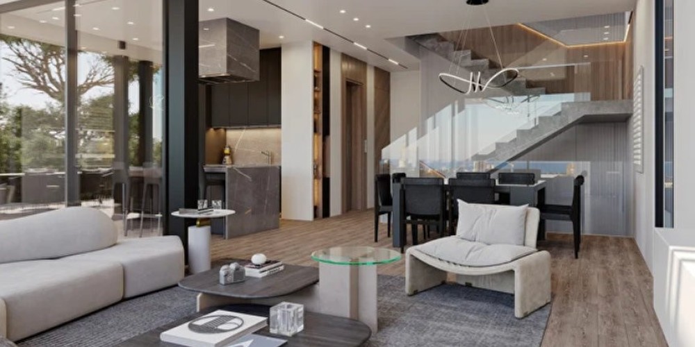 Villas with panoramic sea views in Mouttagiaka, Limassol — photo 8