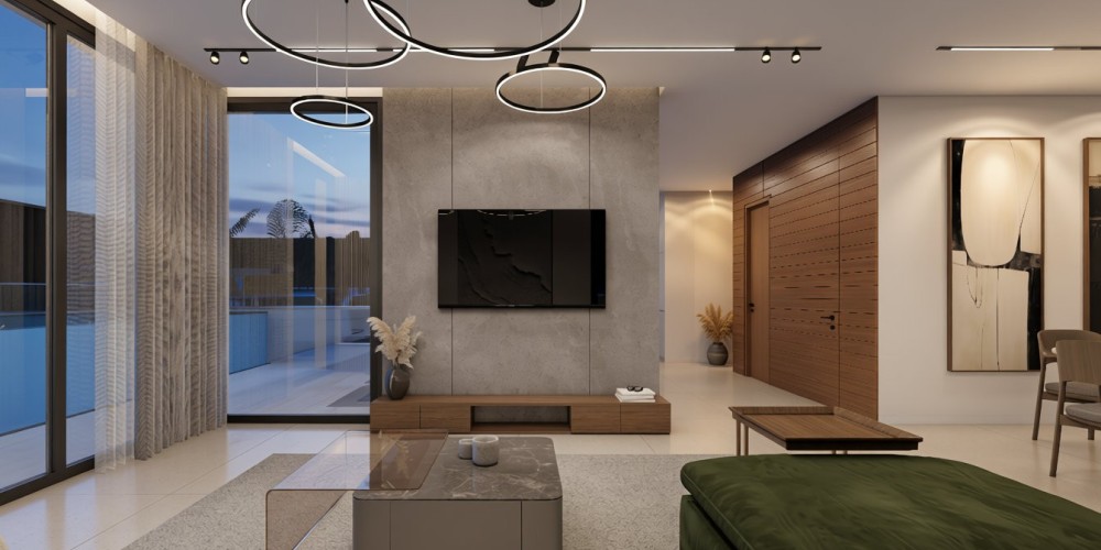 Luxury villas with underfloor heating and private swimming pools in Chlorakas, Paphos — photo 9