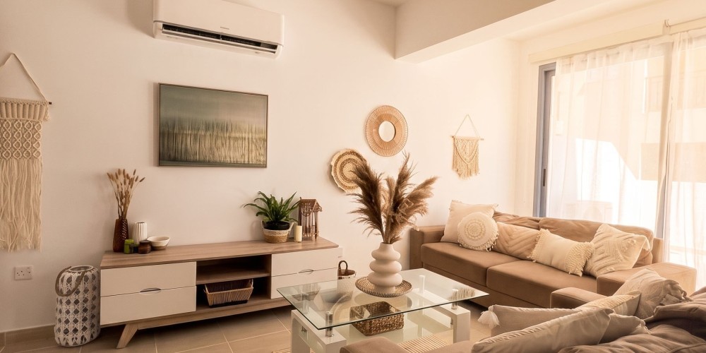 1-bedroom apartment with a large terrace in Geroskipou, Paphos — photo 3