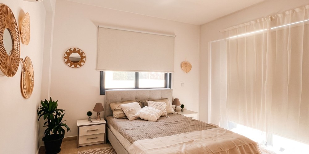 1-bedroom apartment with a large terrace in Geroskipou, Paphos — photo 9