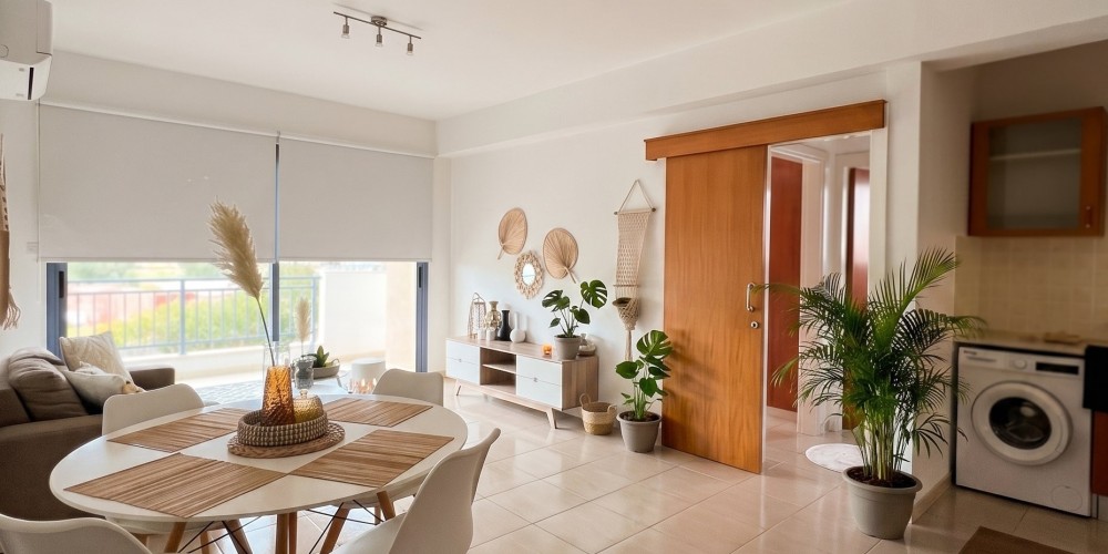 Furnished 1-bedroom apartment in Geroskipou, Paphos — photo 1