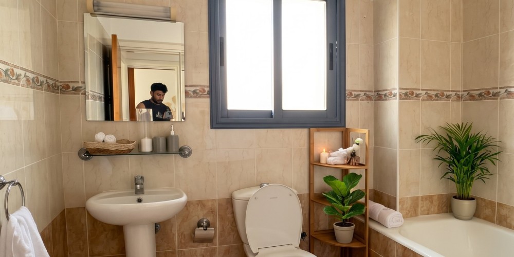 Furnished 1-bedroom apartment in Geroskipou, Paphos — photo 6