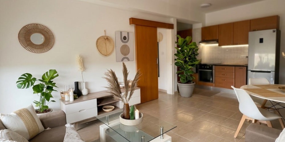 Top-floor 1-bedroom apartment in Geroskipou, Paphos — photo 1
