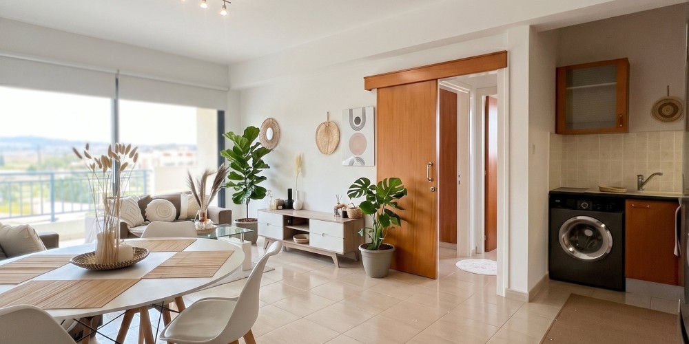 Top-floor 1-bedroom apartment in Geroskipou, Paphos — photo 2