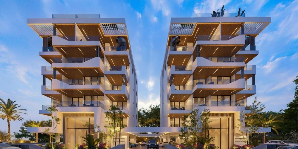 Apartments in the Radisson Blu area of the Larnaca seafront, 400 metres from the beach — photo 1