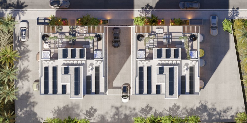 Apartments and roof-garden penthouses 400 m from the beach in the port area of Larnaca — photo 3
