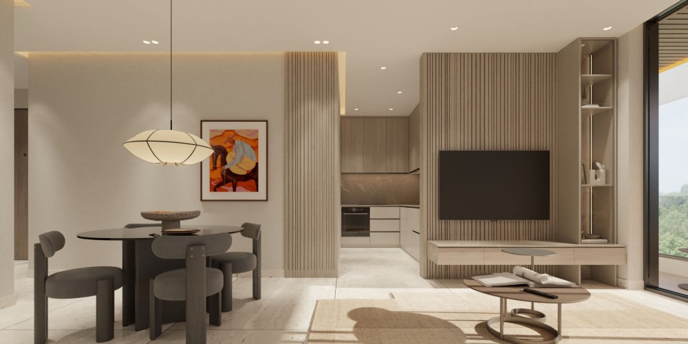 Apartments and roof-garden penthouses 400 m from the beach in the port area of Larnaca — photo 7