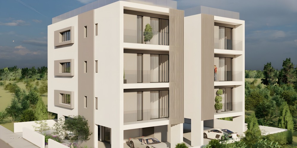 Two-bedroom apartments with a roof garden on the top floor in Geroskipou, Paphos — photo 4