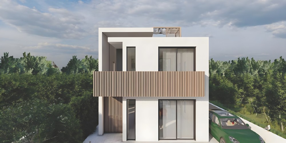 Villas with private plots and roof gardens in Tremithousa, Paphos — photo 7