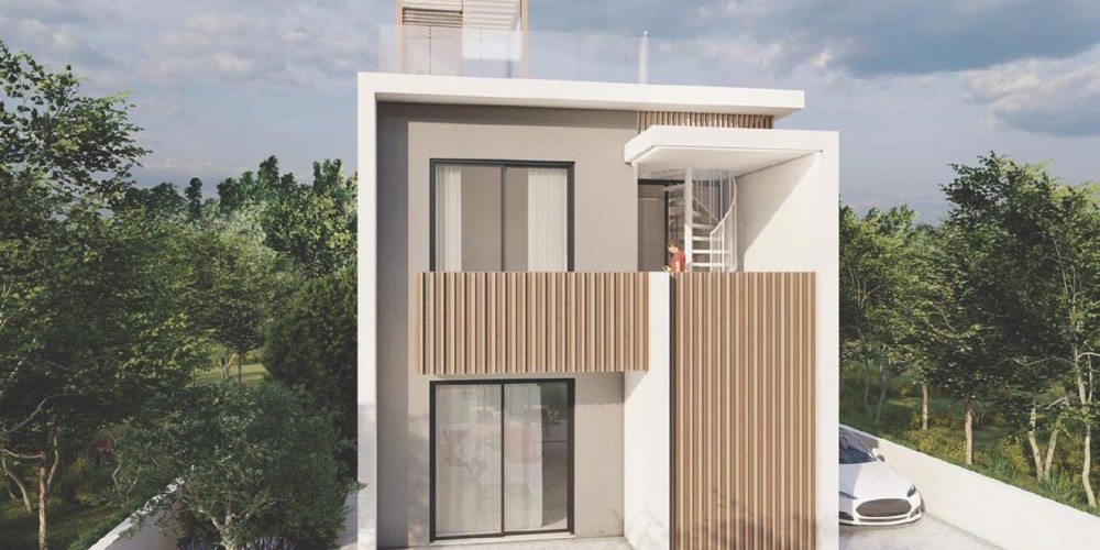 Villas with private plots and roof gardens in Tremithousa, Paphos — photo 14