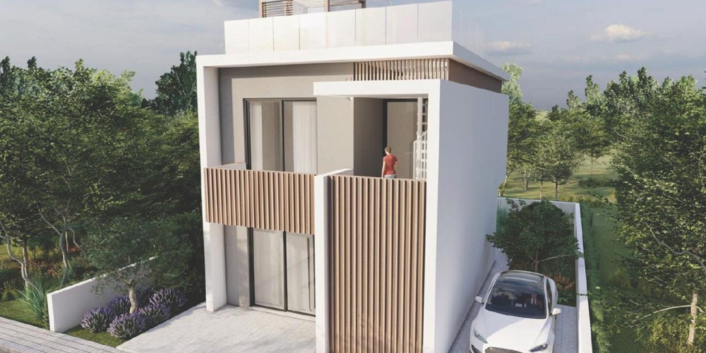 Villas with private plots and roof gardens in Tremithousa, Paphos — photo 16