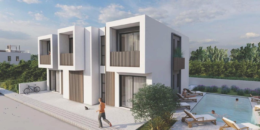 Villas with private plots and roof gardens in Tremithousa, Paphos — photo 23