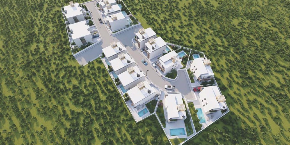 Villas with private plots and roof gardens in Tremithousa, Paphos — photo 30