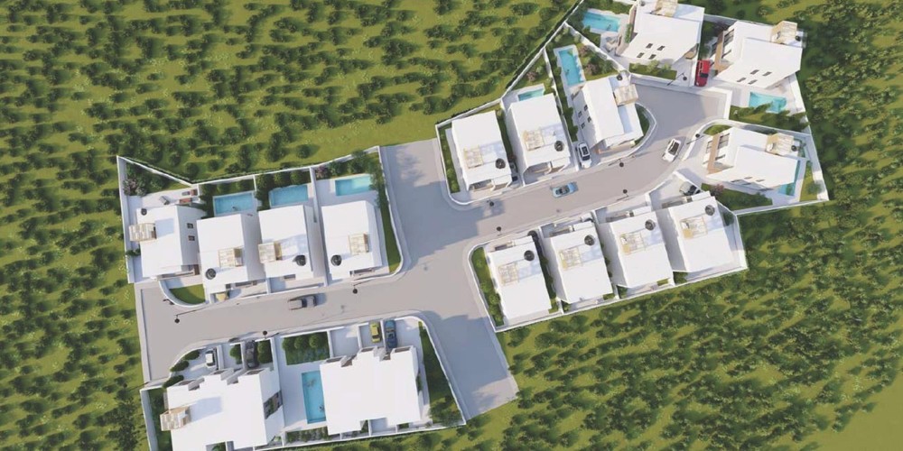 Villas with private plots and roof gardens in Tremithousa, Paphos — photo 31