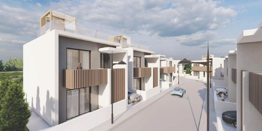 Villas with private plots and roof gardens in Tremithousa, Paphos — photo 35