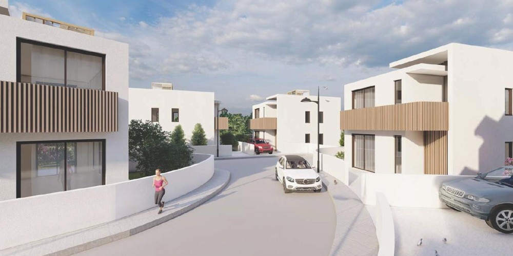 Villas with private plots and roof gardens in Tremithousa, Paphos — photo 36