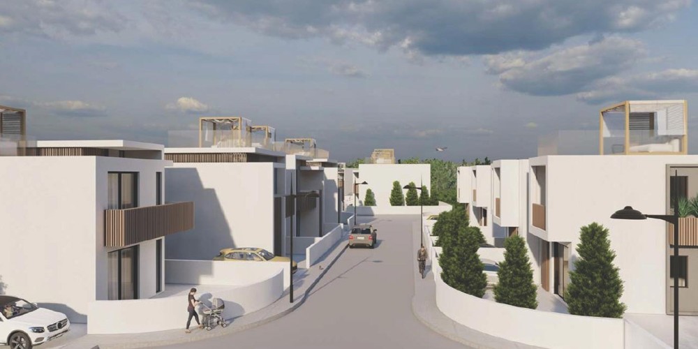 Villas with private plots and roof gardens in Tremithousa, Paphos — photo 39
