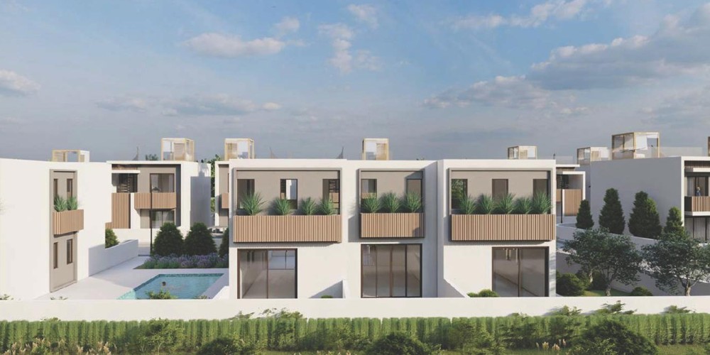 Villas with private plots and roof gardens in Tremithousa, Paphos — photo 40