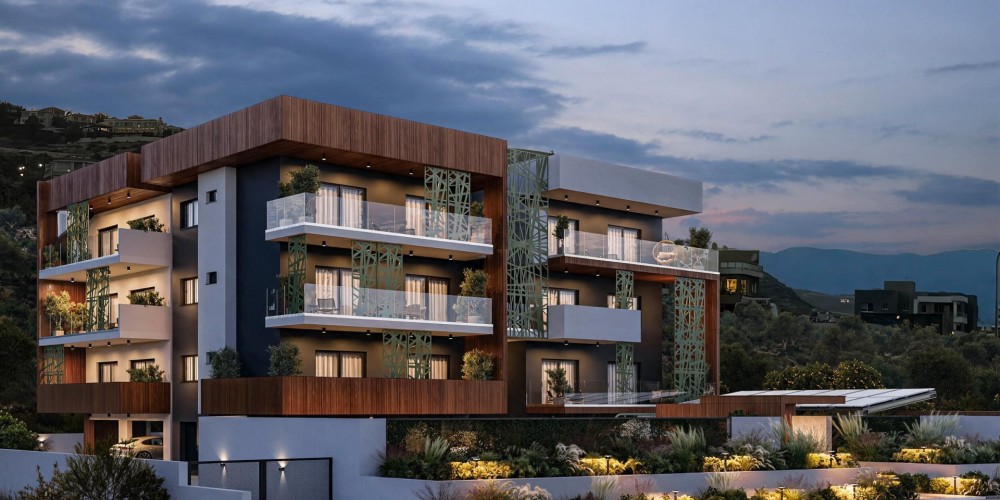 Apartments with a swimming pool in Germasogeia, Limassol — photo 2