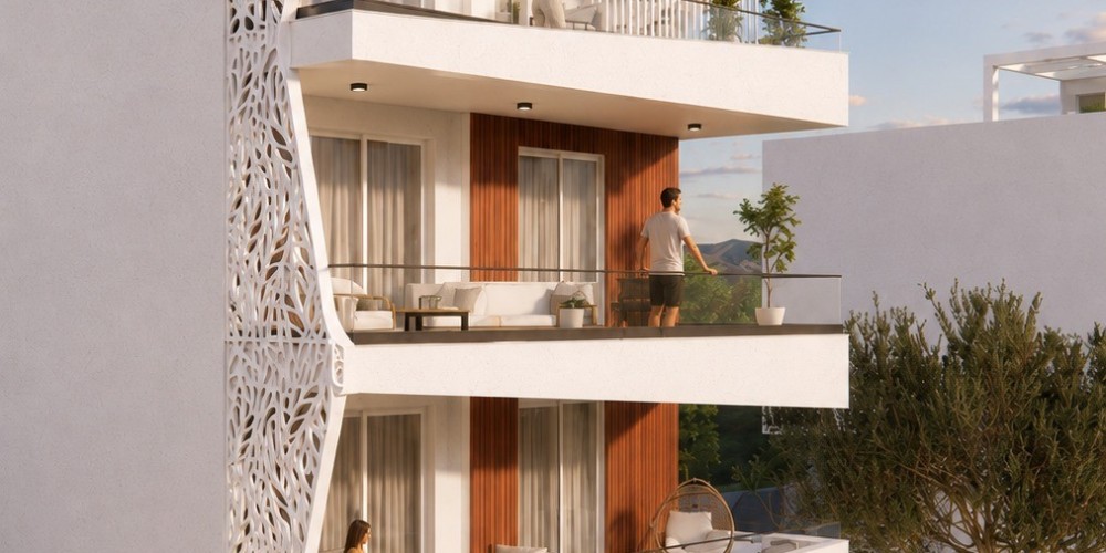 Apartments with smart home systems and rooftop terraces in the Metropolis Mall area, Larnaca — photo 1