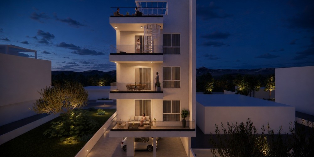 Apartments with smart home systems and rooftop terraces in the Metropolis Mall area, Larnaca — photo 4