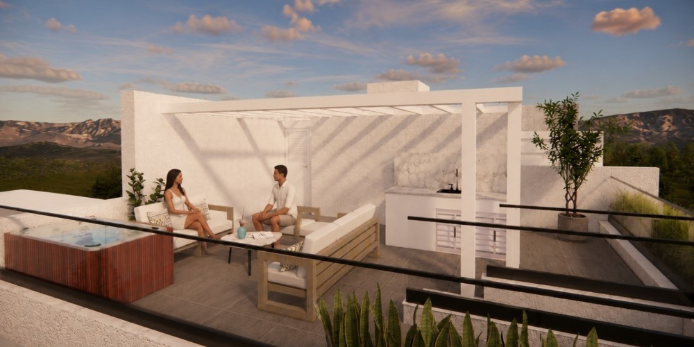 Apartments with smart home systems and rooftop terraces in the Metropolis Mall area, Larnaca — photo 14