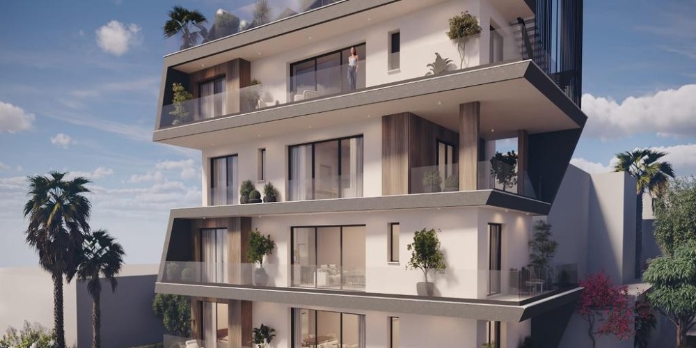 Investment plot with a project for an apartment building in Agia Zoni, Limassol — photo 1