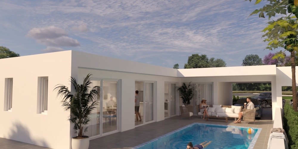 Detached bungalows and villas with private gardens in Frenaros, Ayia Napa — photo 9