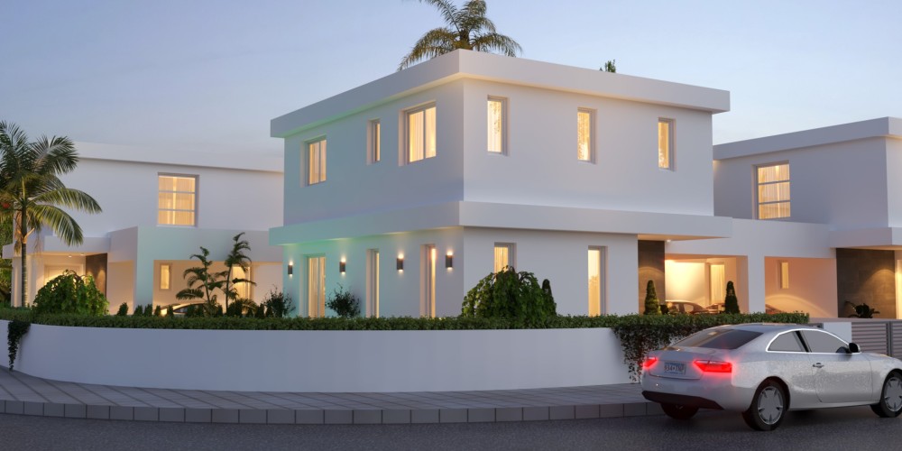 Detached bungalows and villas with private gardens in Frenaros, Ayia Napa — photo 12