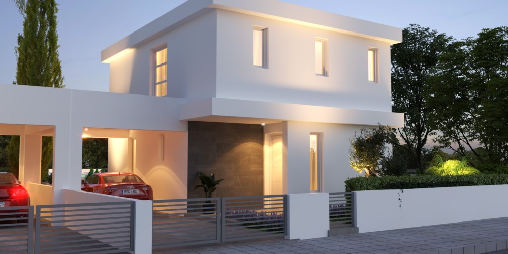Detached bungalows and villas with private gardens in Frenaros, Ayia Napa — photo 13