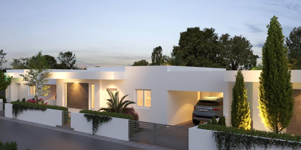 Detached bungalows and villas with private gardens in Frenaros, Ayia Napa — photo 16