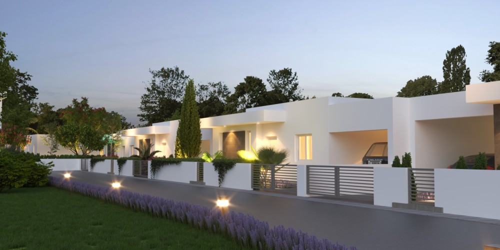 Detached bungalows and villas with private gardens in Frenaros, Ayia Napa — photo 17