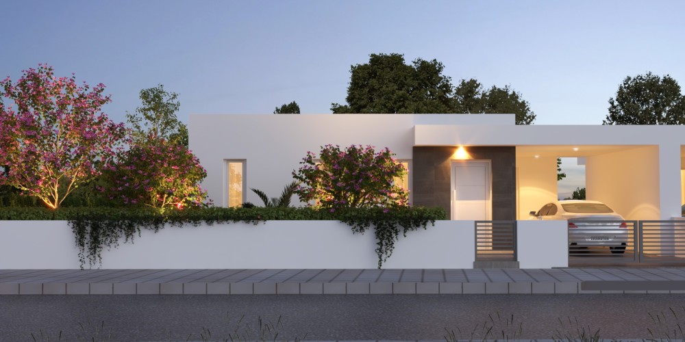 Detached bungalows and villas with private gardens in Frenaros, Ayia Napa — photo 20
