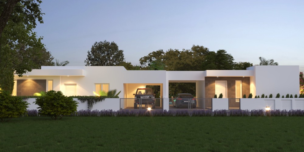 Detached bungalows and villas with private gardens in Frenaros, Ayia Napa — photo 21