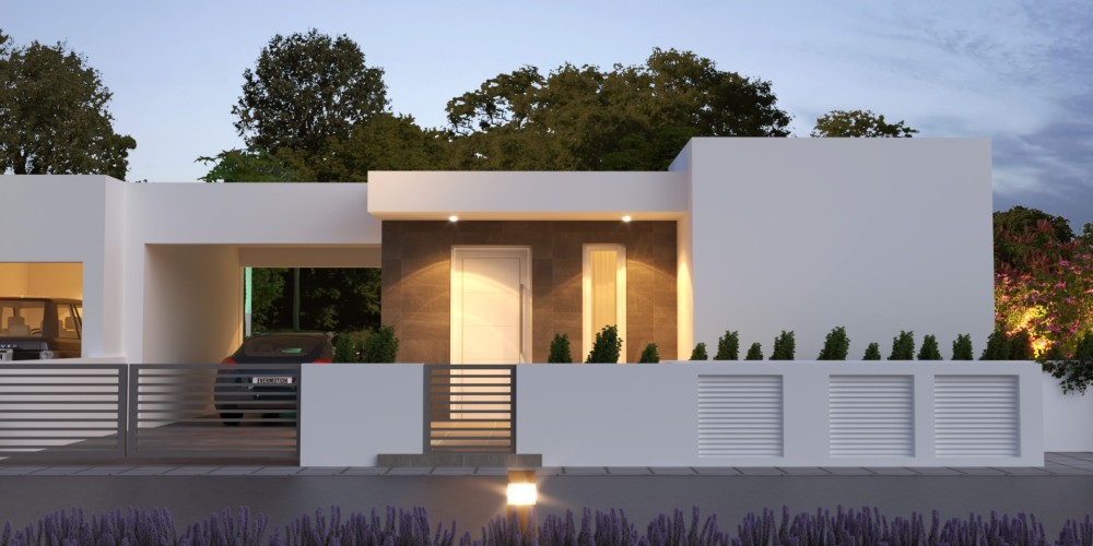 Detached bungalows and villas with private gardens in Frenaros, Ayia Napa — photo 22