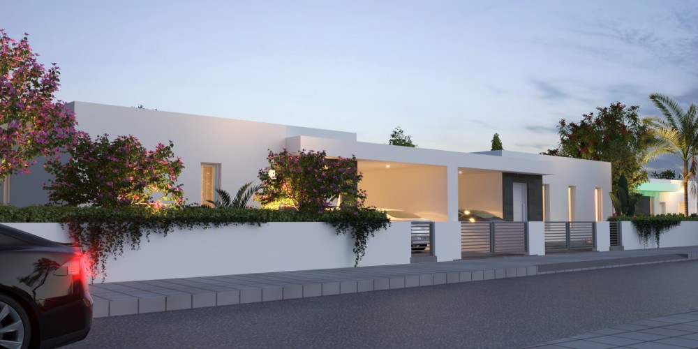 Detached bungalows and villas with private gardens in Frenaros, Ayia Napa — photo 23