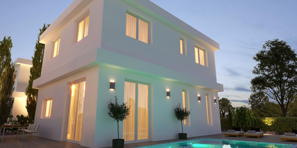 Detached bungalows and villas with private gardens in Frenaros, Ayia Napa — photo 27