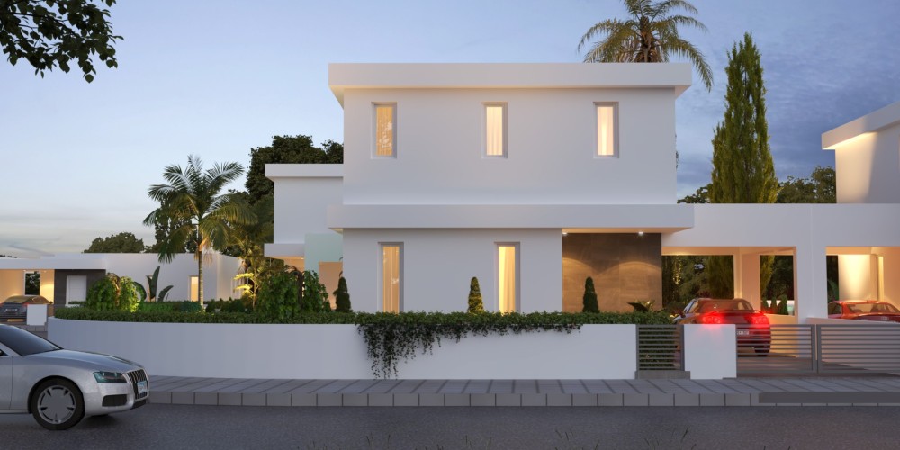 Detached bungalows and villas with private gardens in Frenaros, Ayia Napa — photo 29