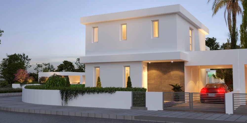 Detached bungalows and villas with private gardens in Frenaros, Ayia Napa — photo 30
