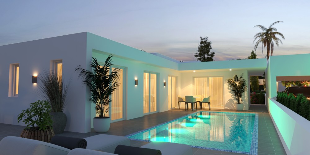 Detached bungalows and villas with private gardens in Frenaros, Ayia Napa — photo 35