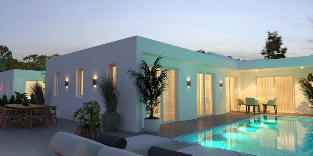 Detached bungalows and villas with private gardens in Frenaros, Ayia Napa — photo 36