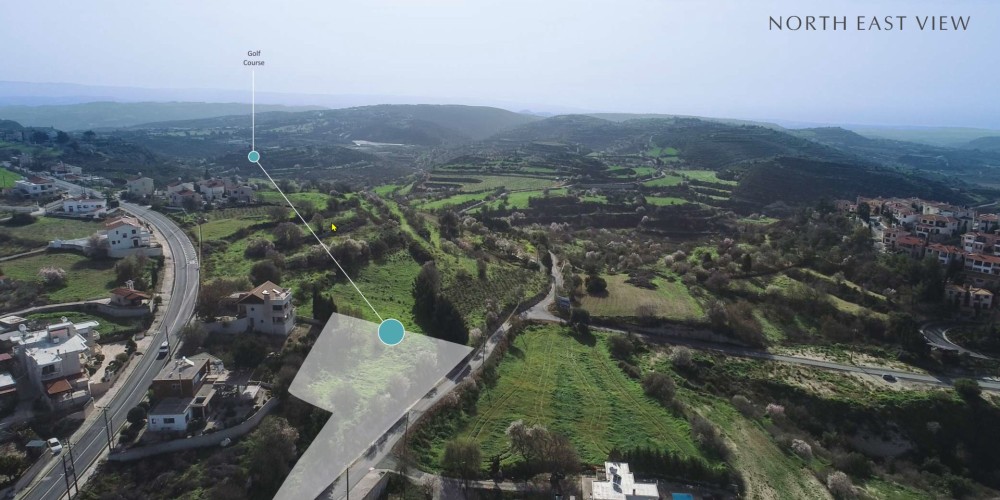 Building plot next to an 18-hole golf course in Tsada, Paphos — photo 3