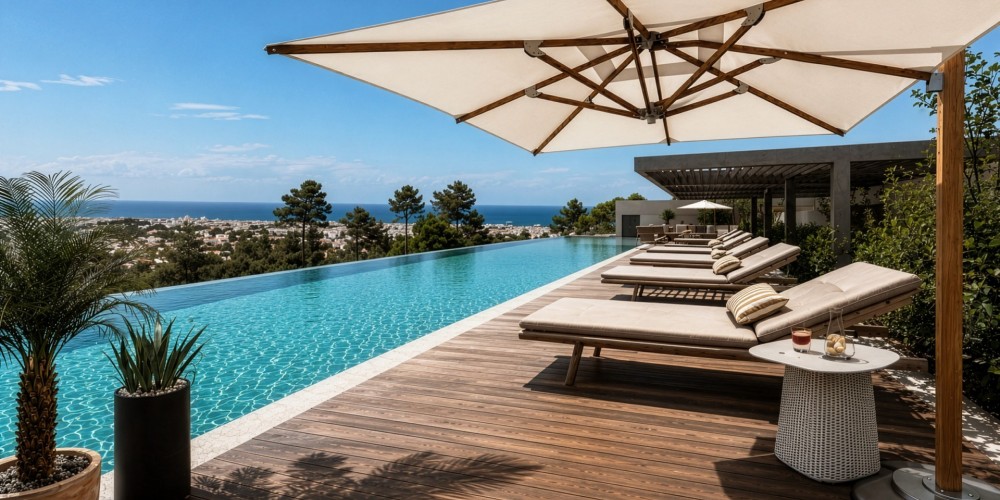 Apartments in a mixed-use complex with pools and spa in Universal, Paphos — photo 4