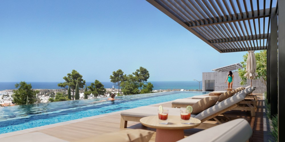 Apartments in a mixed-use complex with pools and spa in Universal, Paphos — photo 5