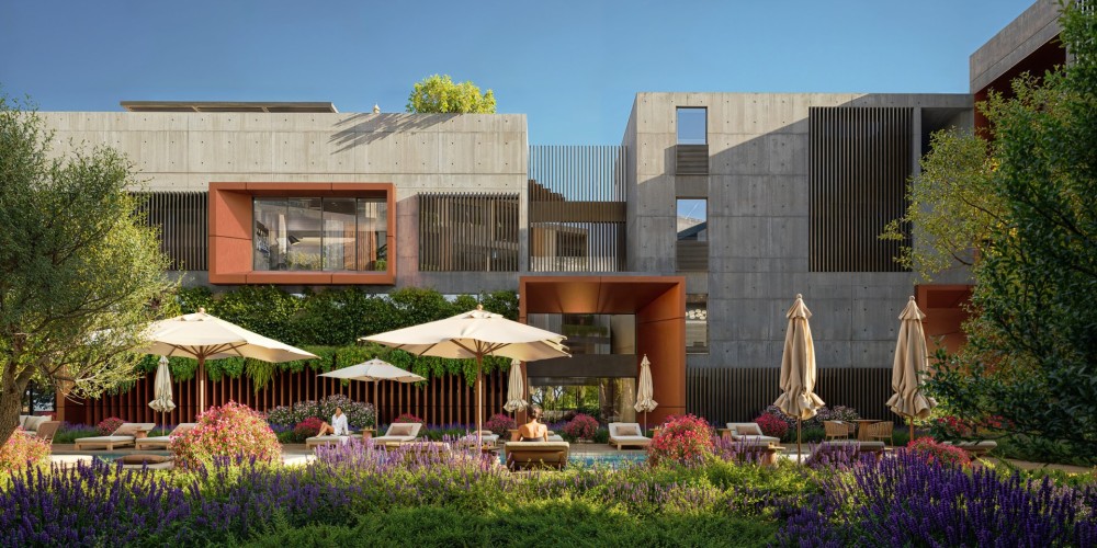 Apartments in a mixed-use complex with pools and spa in Universal, Paphos — photo 8