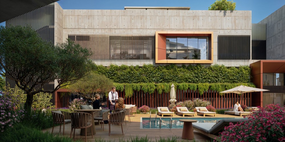 Apartments in a mixed-use complex with pools and spa in Universal, Paphos — photo 9