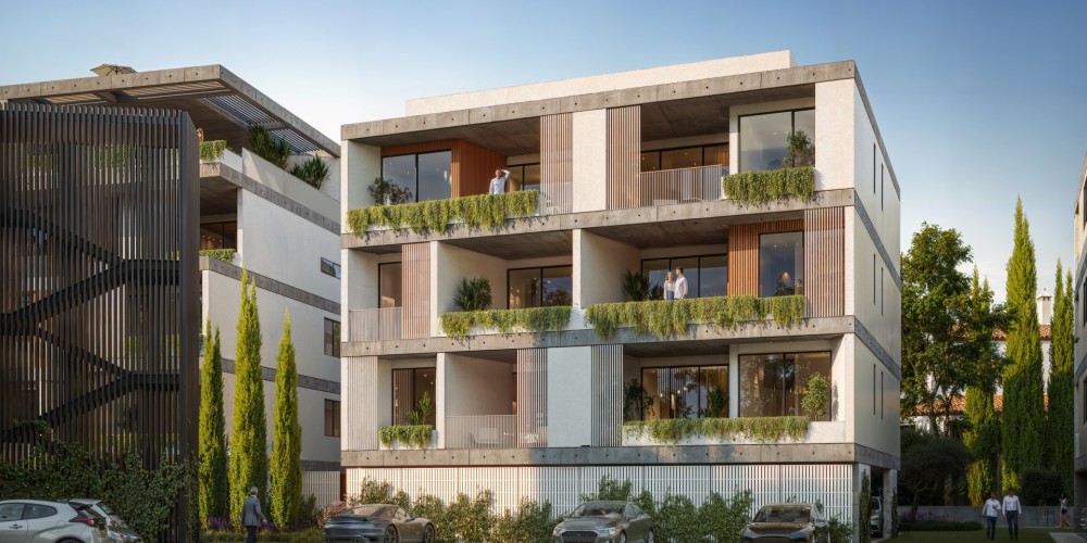 Apartments in a mixed-use complex with pools and spa in Universal, Paphos — photo 11
