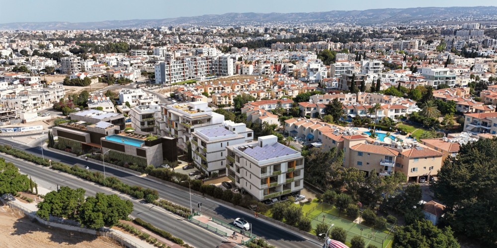 Apartments in a mixed-use complex with pools and spa in Universal, Paphos — photo 19